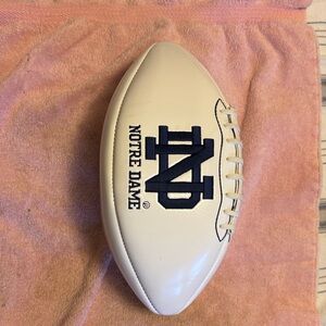 Rawlings Notre Dame Autographable football